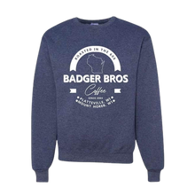 Load image into Gallery viewer, Blue Heather Crewneck