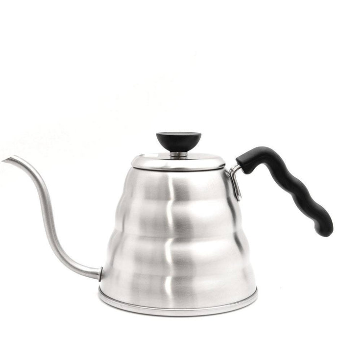 Hario Buono V60 Drip Kettle 1.2L - Silver – Badger Brothers Coffee
